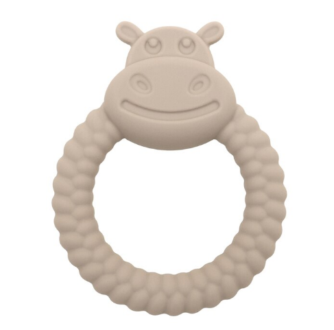 Silicone Hippo Teethers