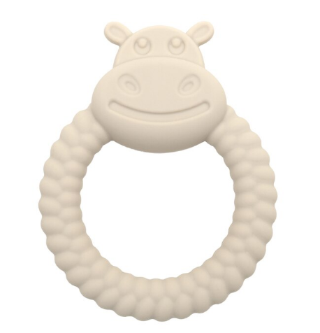 Silicone Hippo Teethers