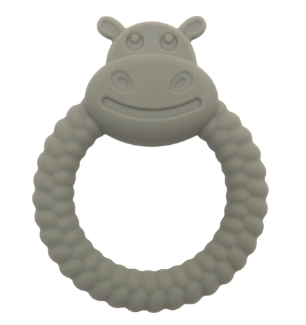 Silicone Hippo Teethers